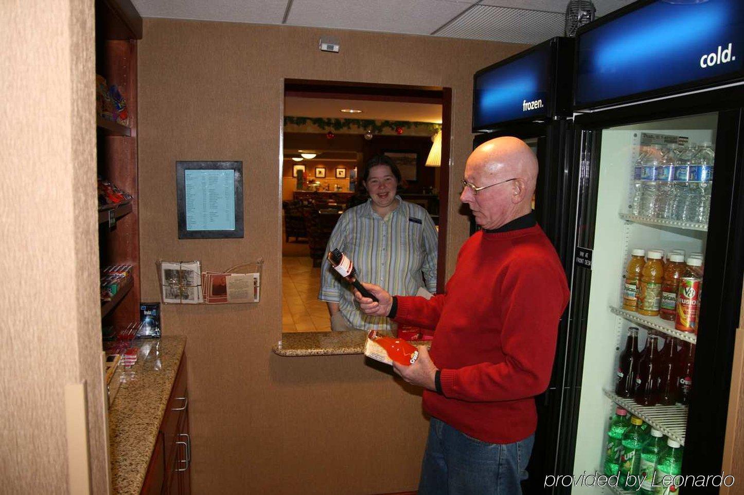 Hampton Inn Dubuque Restaurang bild